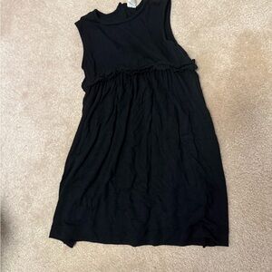 Kate Quinn Black Sleeveless Kids Dress, size 5